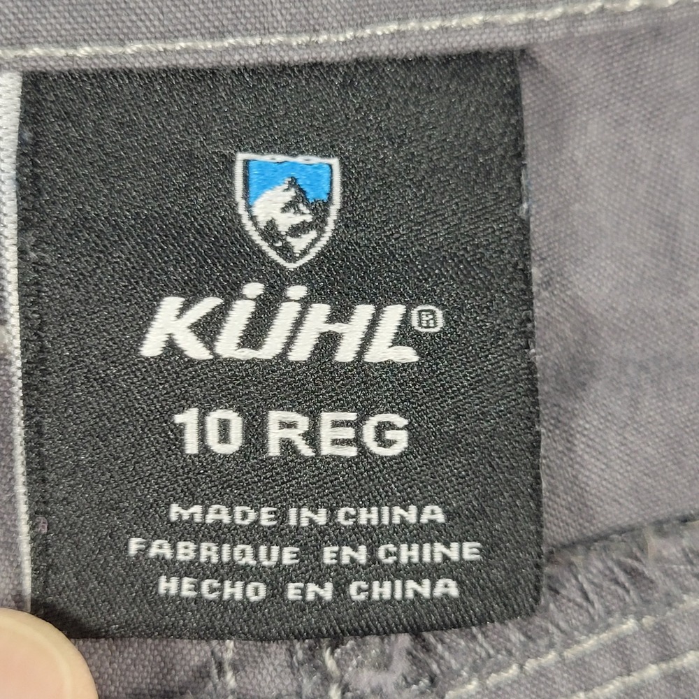 Kuhl Womens Gray Cargo Hiking Pants Size 10 Reg Utility Outdoor Trousers - Picture 7 of 11